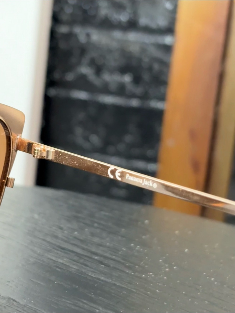 Panama Jack Pink Cat-Eye Sunglasses with Brown Lenses - Picture 3 of 5